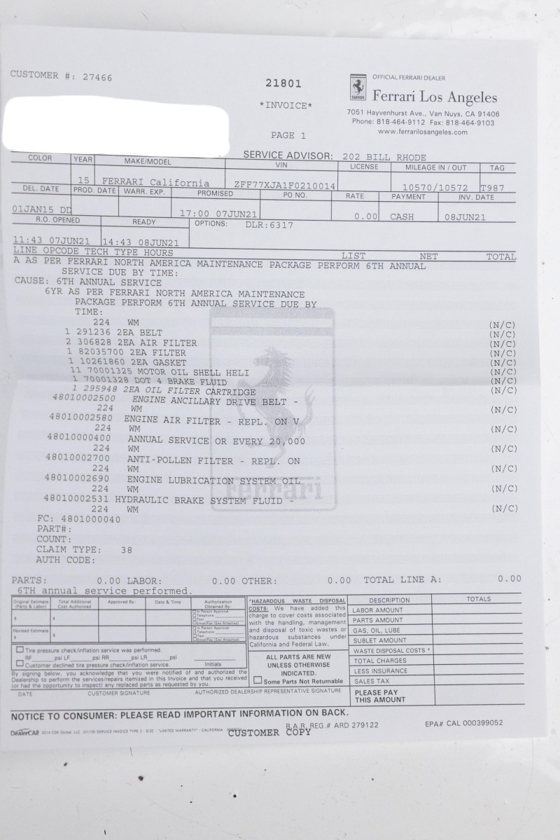 2015 Ferrari California T T in , 