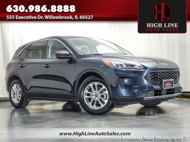 Agate Black Metallic 2022 Ford Escape Hybrid SE FWD SUV / Crossover Front-Wheel Drive Automatic