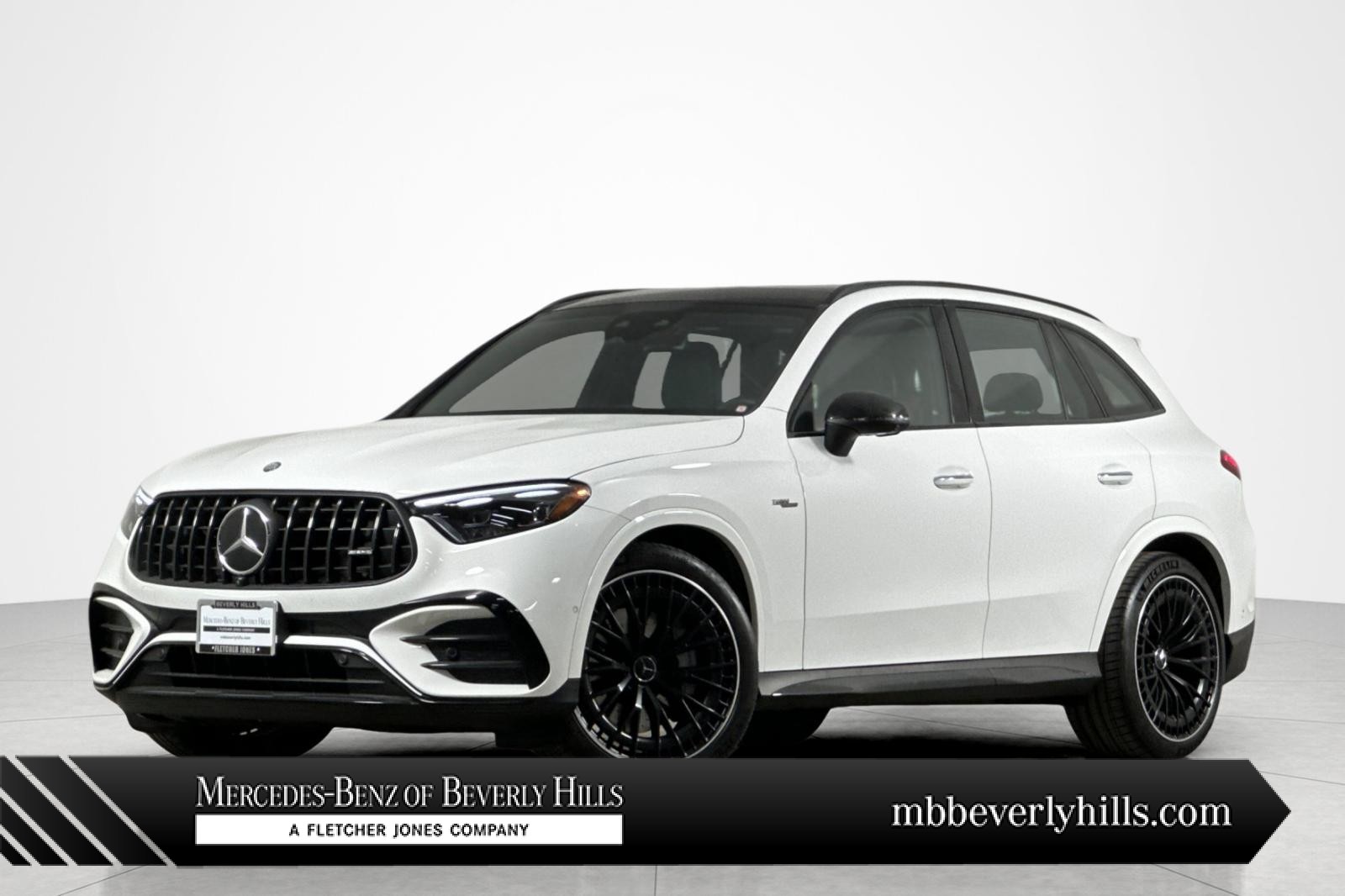 Polar White 2025 Mercedes-Benz GLC AMG GLC 43 4MATIC SUV / Crossover All-Wheel Drive Automatic