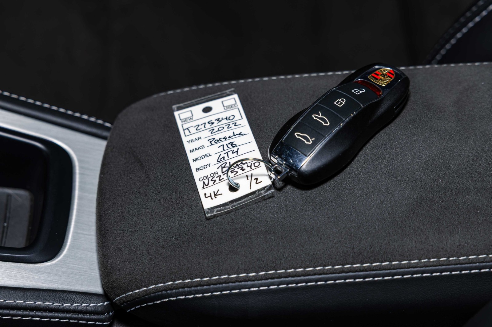 Used Car 2022 Porsche 718 Cayman  Gt4 For Sale Under $140,000 In Boerne, Texas