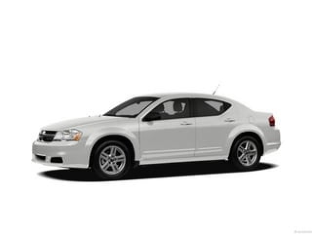 White 2012 Dodge Avenger SE FWD Sedan Front-Wheel Drive Automatic