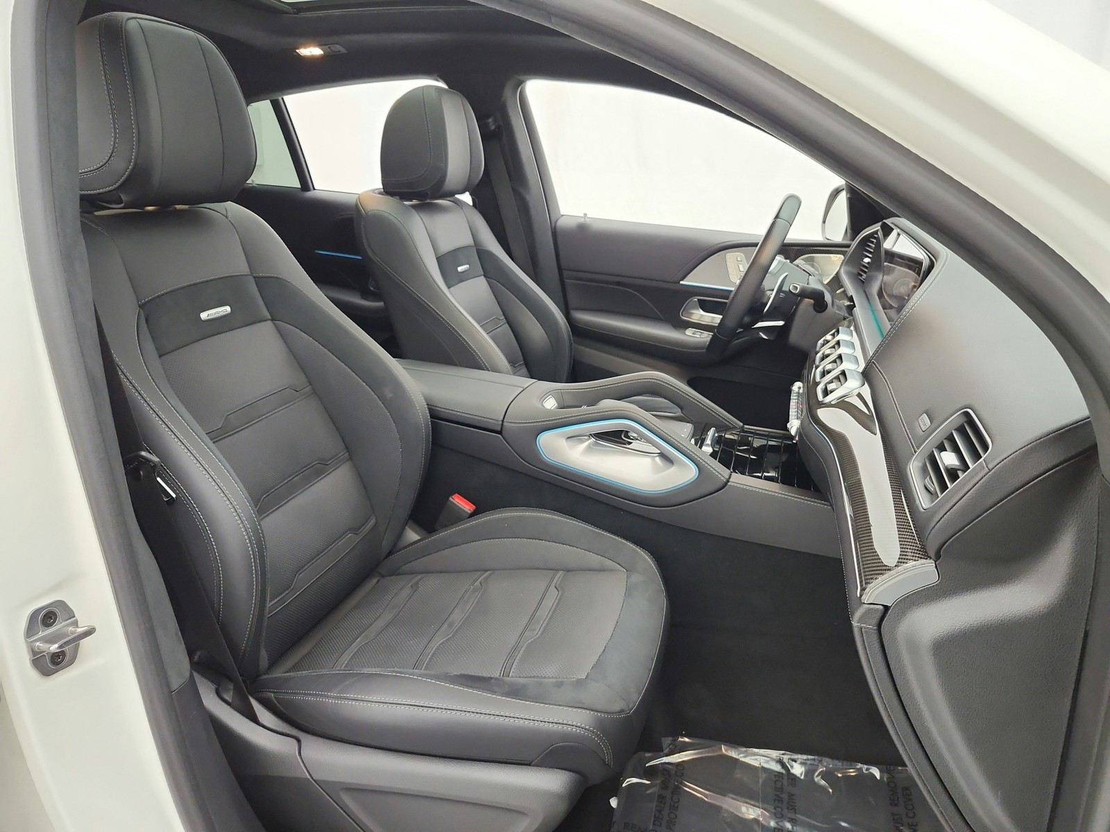 Certified Used 2022 MANUFAKTUR Diamond White Bright Mercedes-Benz AMG® GLE 53 4MATIC Coupe image 21