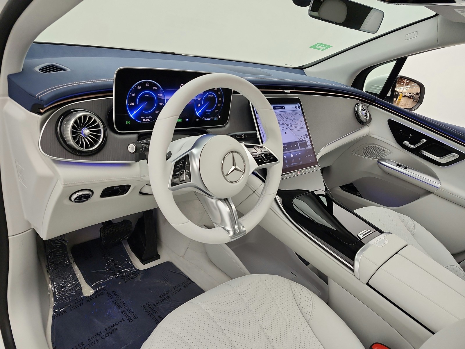 New 2027 Polar White Mercedes-Benz EQE 320+ SUV image 9