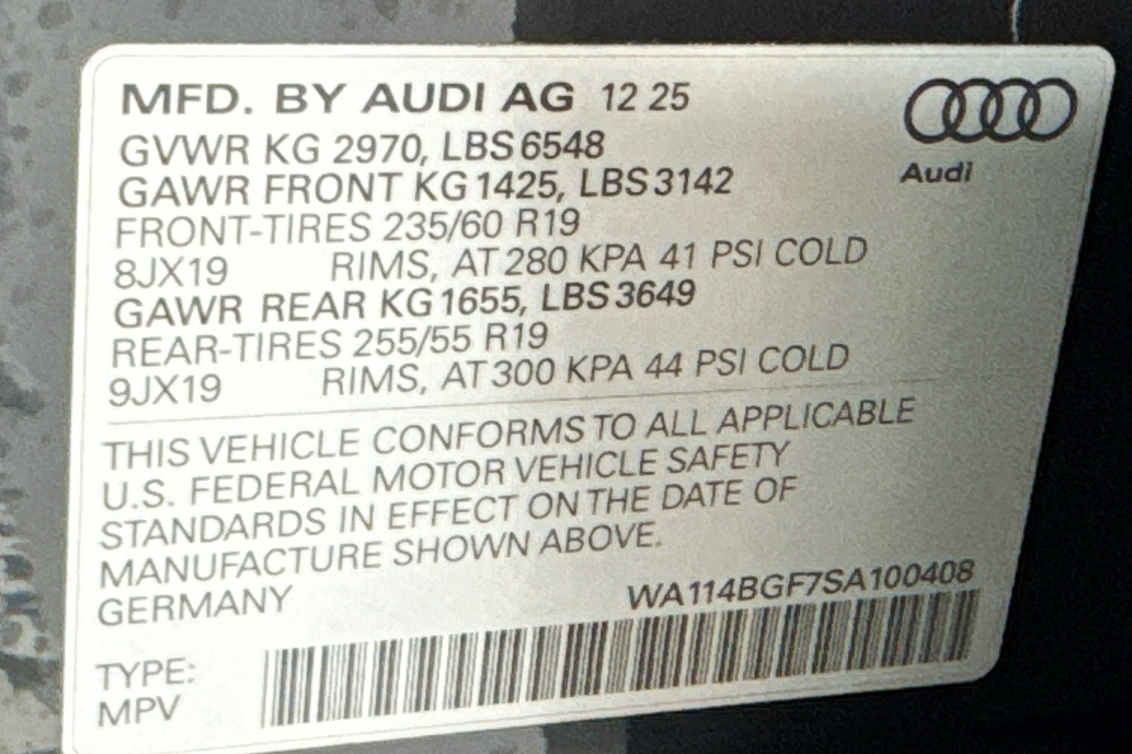 New 2025 Manhattan Gray Metallic Audi Premium quattro image 30