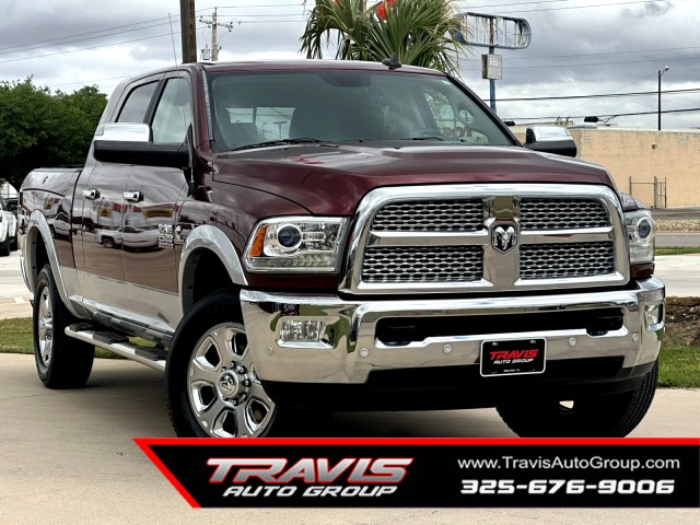 Red (MAROON) 2018 RAM 2500 Laramie Mega Cab 4WD Pickup Truck Four-Wheel Drive Automatic