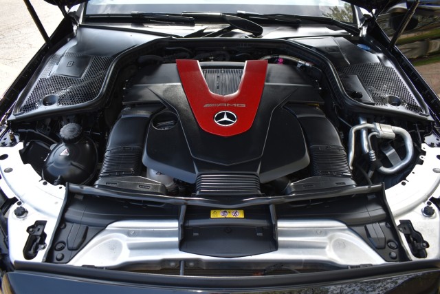 2018 Mercedes-Benz C-Class AMG AWD Leather Burmester Sound Moonroof Heated Front Seats Keyless Start Bluetooth Blind Spot 47
