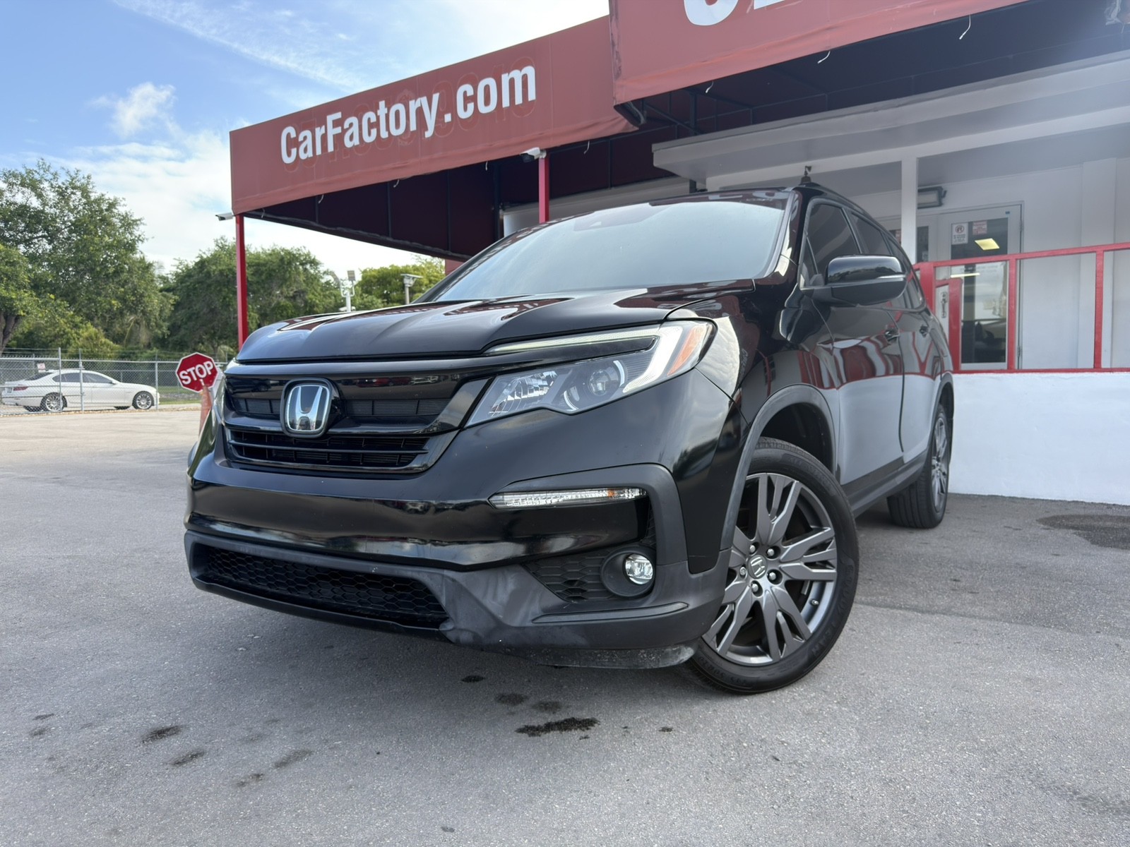 Crystal Black P 2022 Honda Pilot Sport AWD SUV / Crossover All-Wheel Drive Automatic