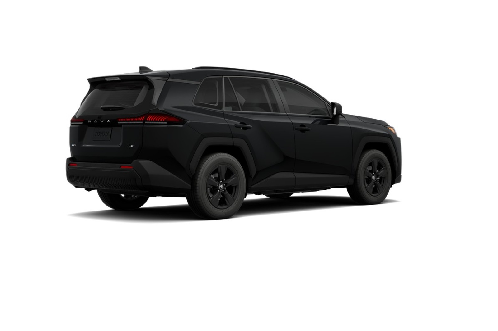 New 2026 MIDNIGHT BLACK METAL Toyota LE image 8