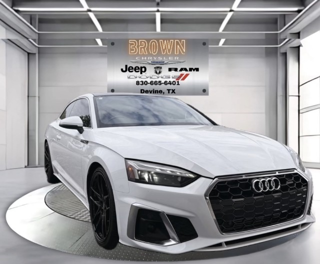 Ibis White 2023 Audi A5 quattro Premium S Line 45 TFSI Coupe AWD Coupe All-Wheel Drive Automatic