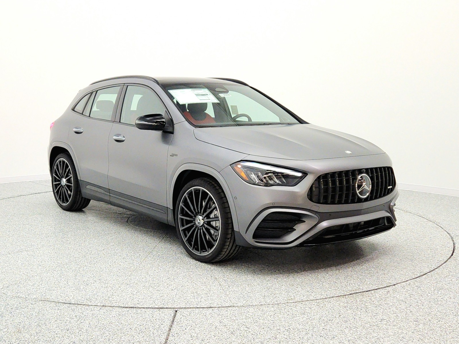 New 2026 MANUFAKTUR Mountain Grey Magno Mercedes-Benz AMG® GLA 35 4MATIC SUV image 3