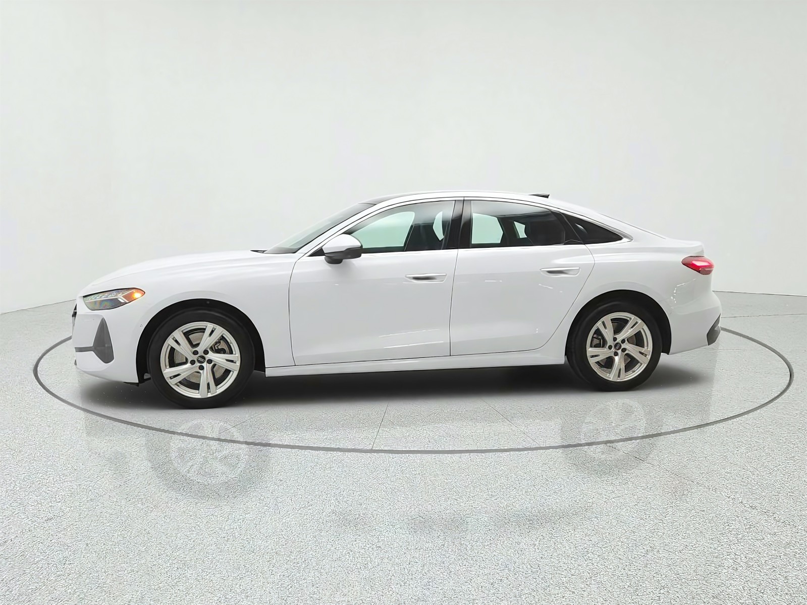 Used 2025 Glacier White Metallic Audi Premium Plus image 8