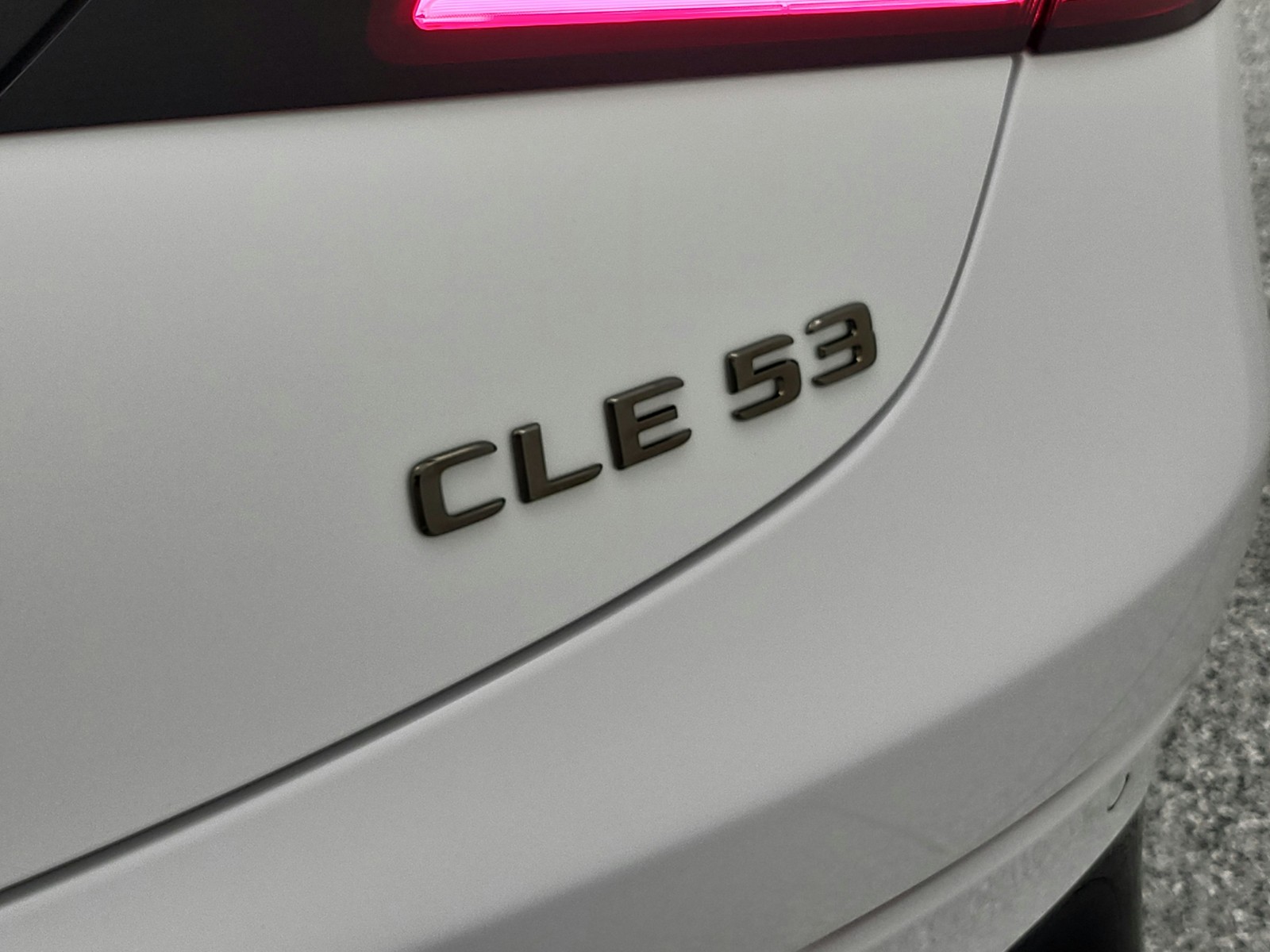 New 2026 MANUFAKTUR Moonlight White Metallic Mercedes-Benz AMG® CLE 53 4MATIC+ Coupe image 22