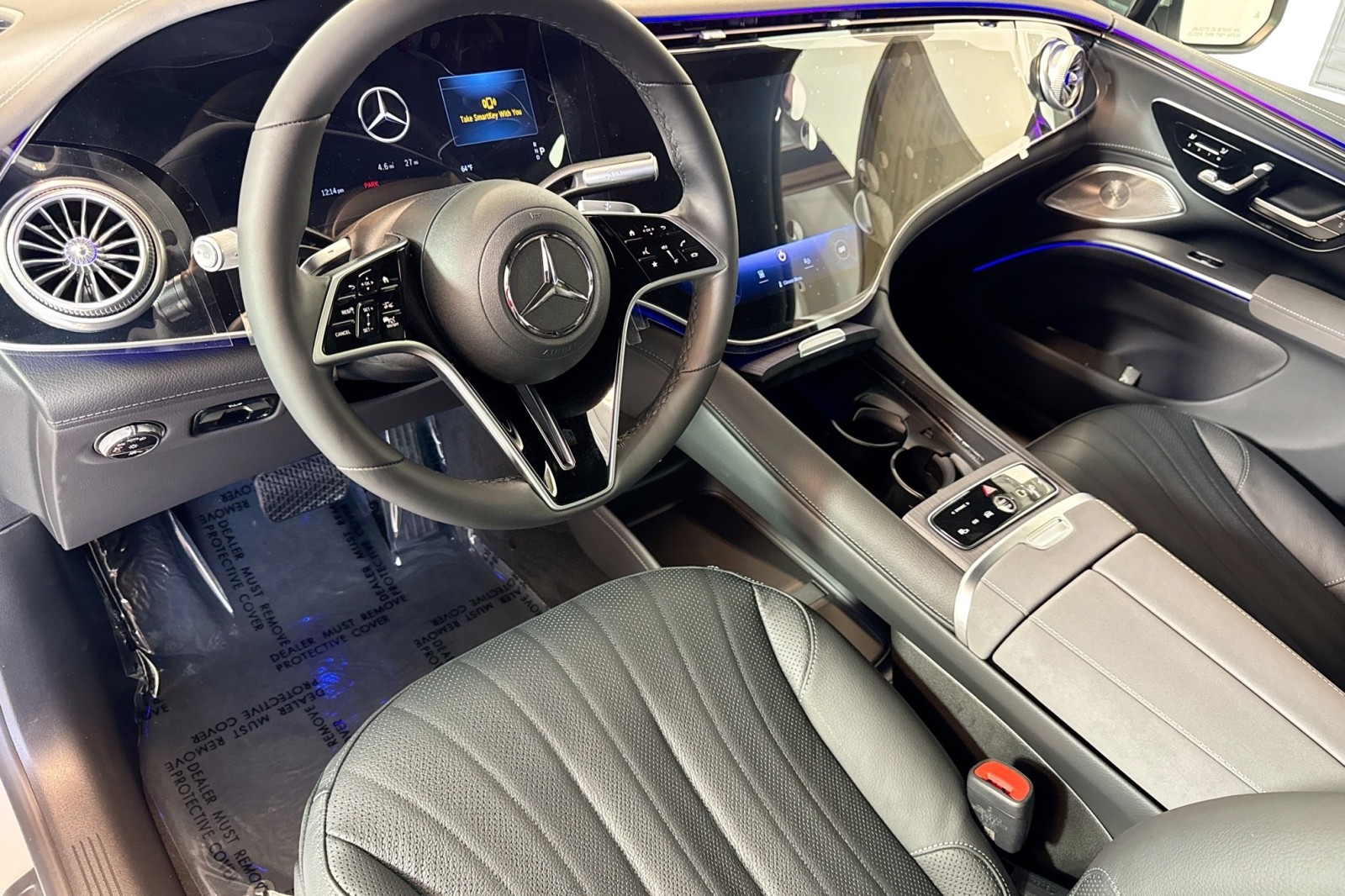 New 2026 MANUFAKTUR Alpine Grey Mercedes-Benz EQS 400 4MATIC® SUV image 9