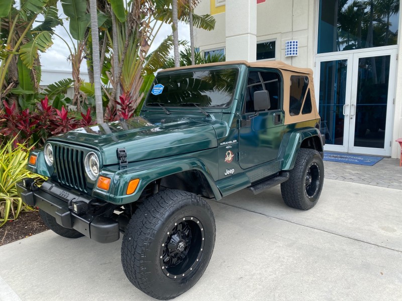 1999 Jeep Wrangler Sahara AUYO AC 6 CYL LOW MILES 47,009 in , 
