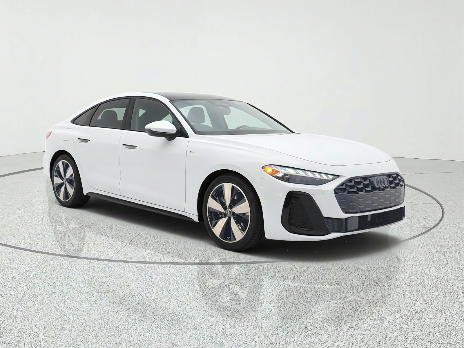 New 2026 Glacier White Metallic Audi Premium Plus 2.0 TFSI quattro image 3