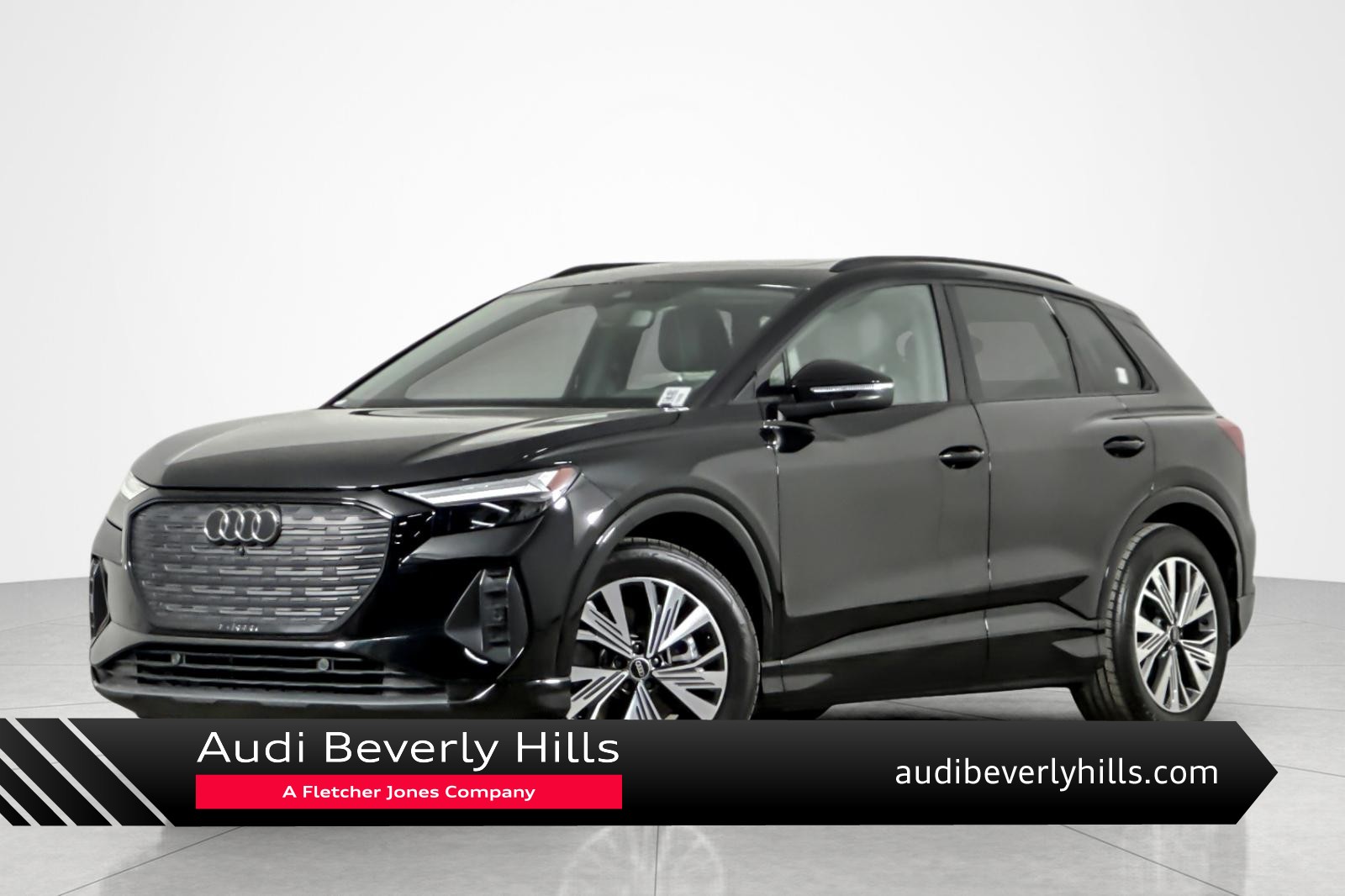Mythos Black Metallic 2025 Audi Q4 e-tron SUV / Crossover Rear-Wheel Drive Automatic