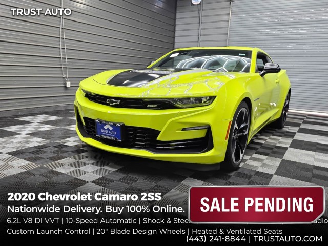 Shock 2020 Chevrolet Camaro Coupe Rear-Wheel Drive 10-Speed Automatic