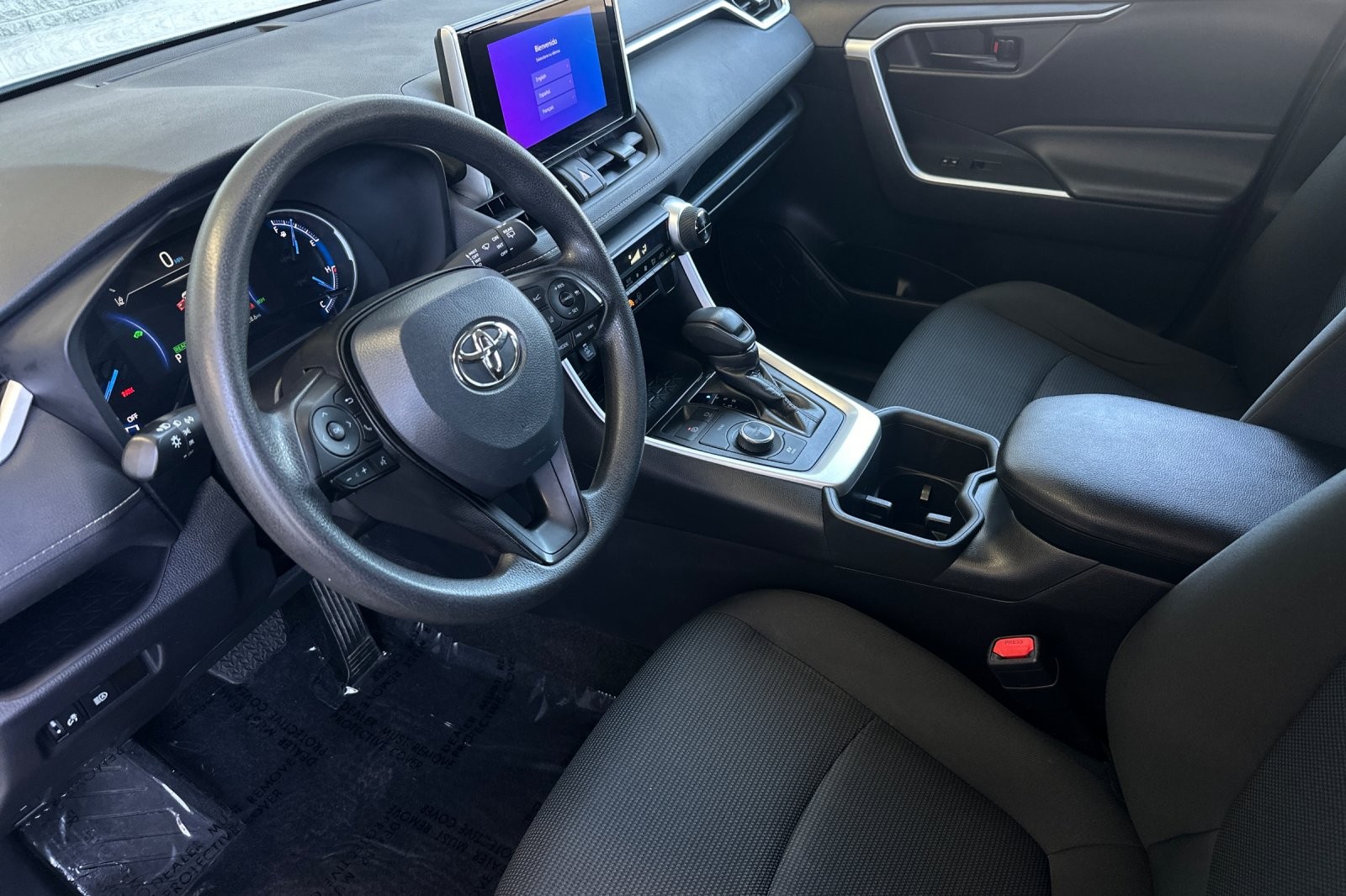 Certified Used 2024 Ice Cap Toyota Hybrid LE image 9
