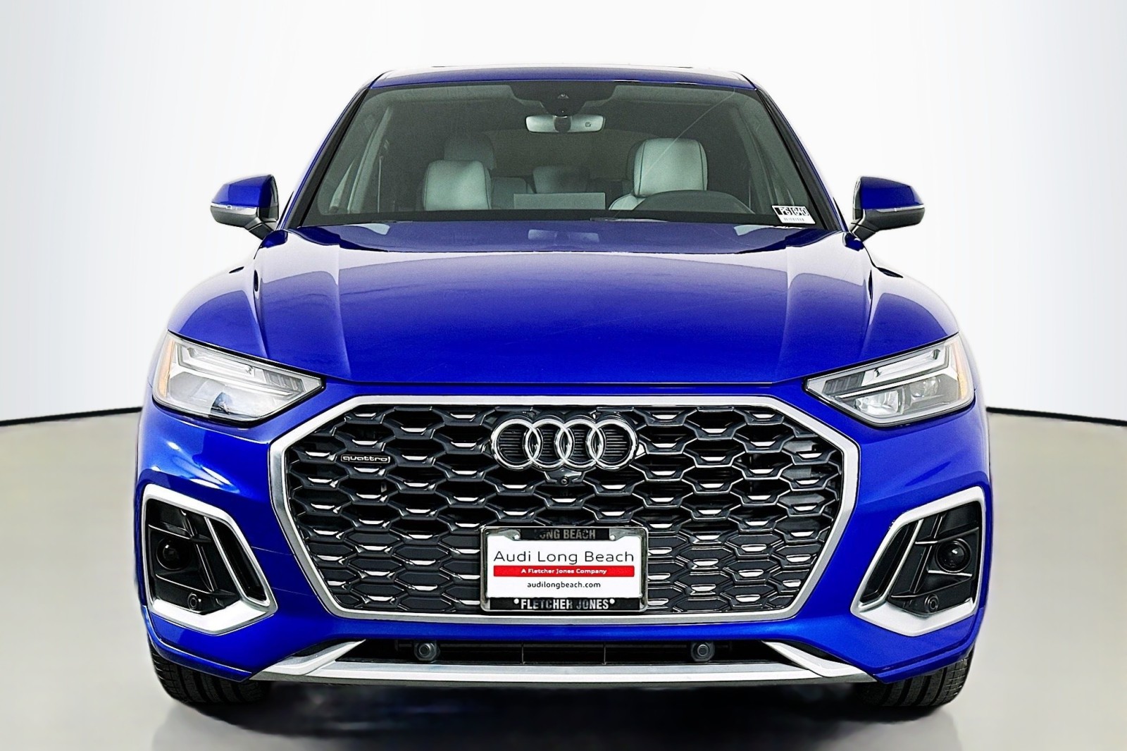 Used 2021 Ultra Blue Metallic Audi Premium Plus image 2