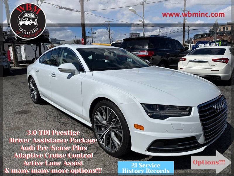 2016 Audi A7 3.0 TDI quattro Prestige AWD