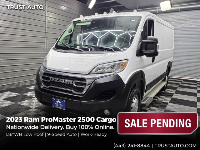 2023 RAM ProMaster 2500 136 Low Roof Cargo Van FWD