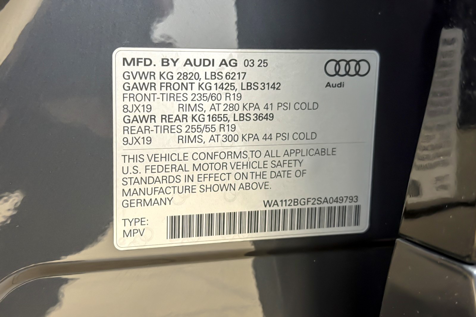 Used 2025 Manhattan Gray Metallic Audi Premium RWD image 28