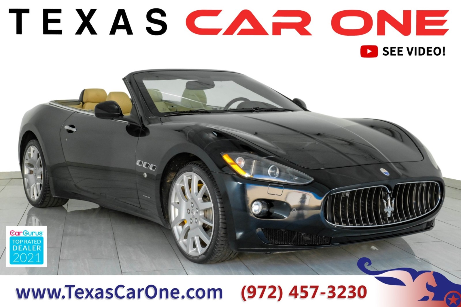 2011 Maserati GranTurismo Convertible Automatic and Convertible