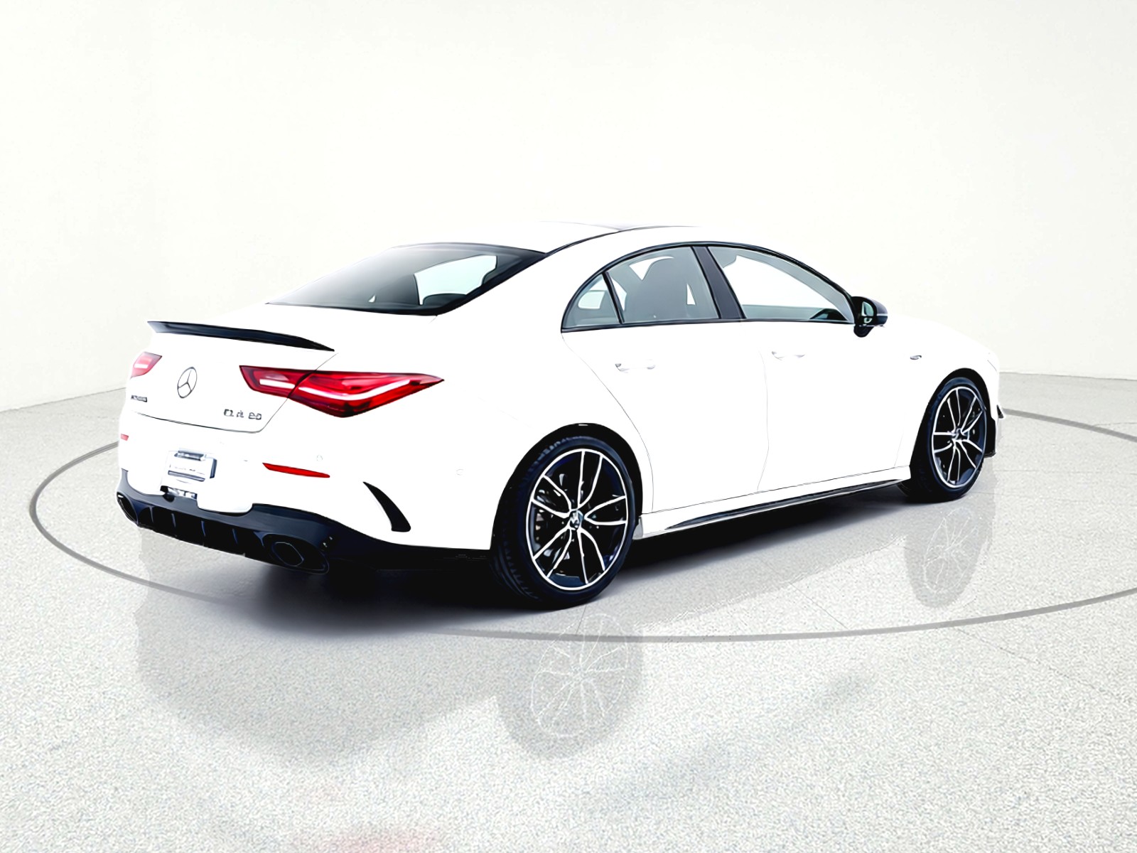 Certified Used 2025 Polar White Mercedes-Benz AMG® CLA 35 4MATIC Coupe image 16