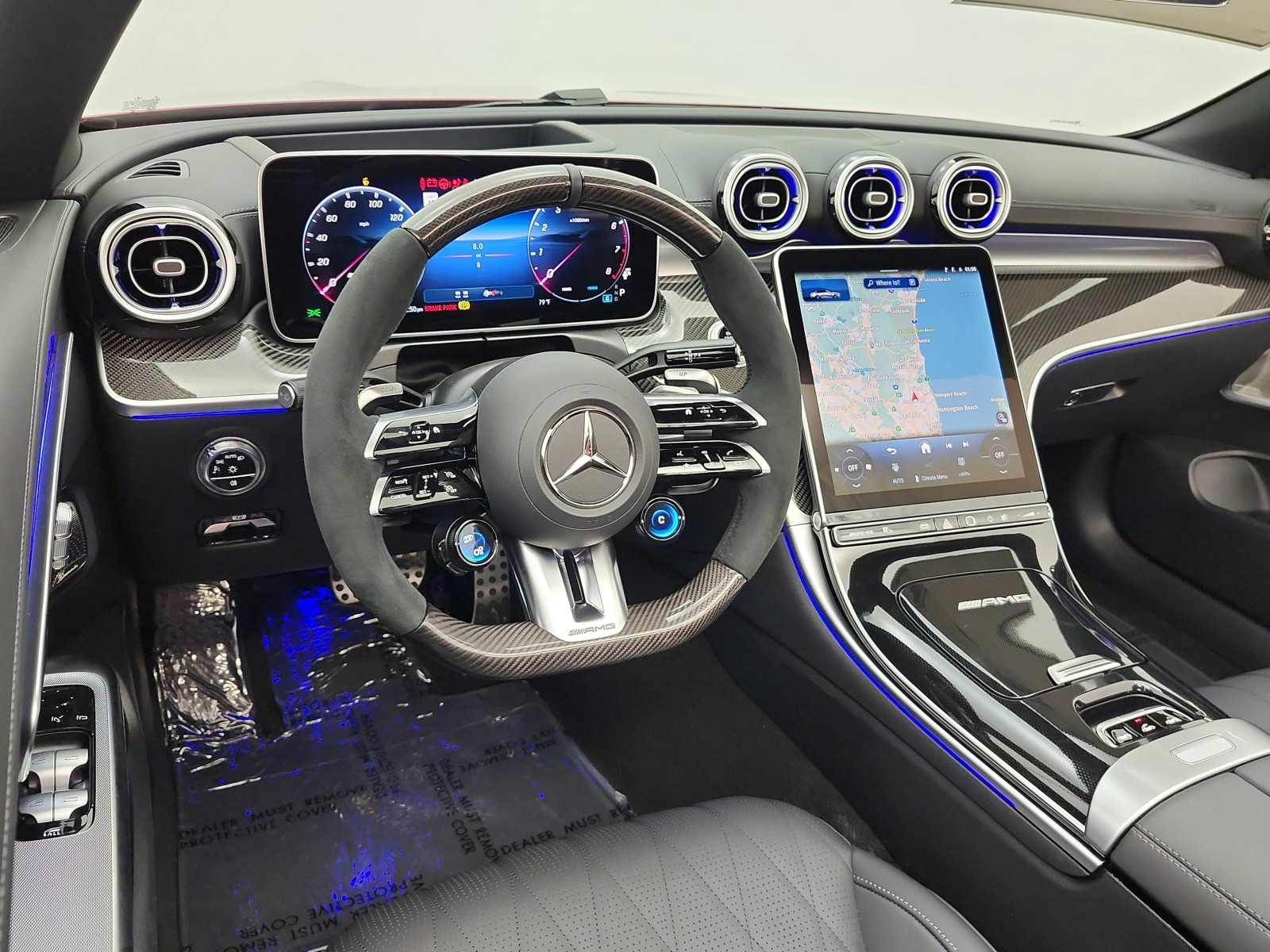 New 2026 MANUFAKTUR Patagonia Red Metallic Mercedes-Benz AMG® CLE 53 4MATIC+ Cabriolet image 9