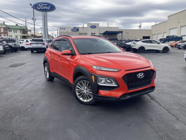 Orange 2020 Hyundai Kona SEL AWD SUV / Crossover All-Wheel Drive Automatic