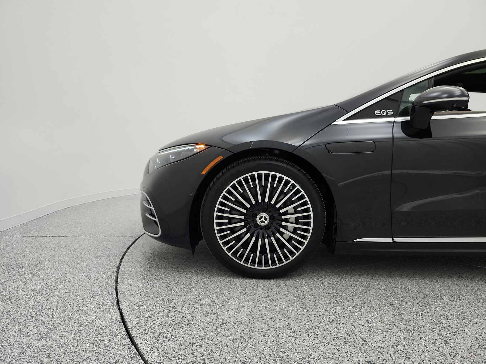 Used 2023 Obsidian Black Metallic Mercedes-Benz EQS 450 4MATIC® Sedan image 21