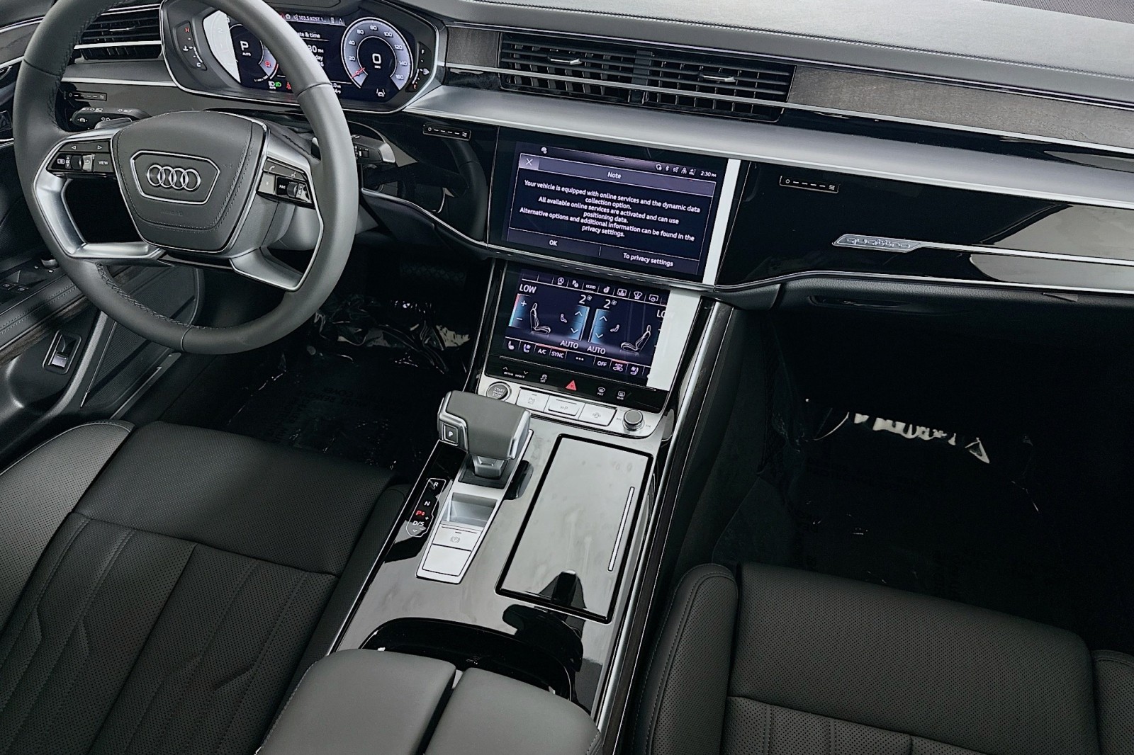 New 2026 Mythos Black Metallic Audi L Quattro image 6