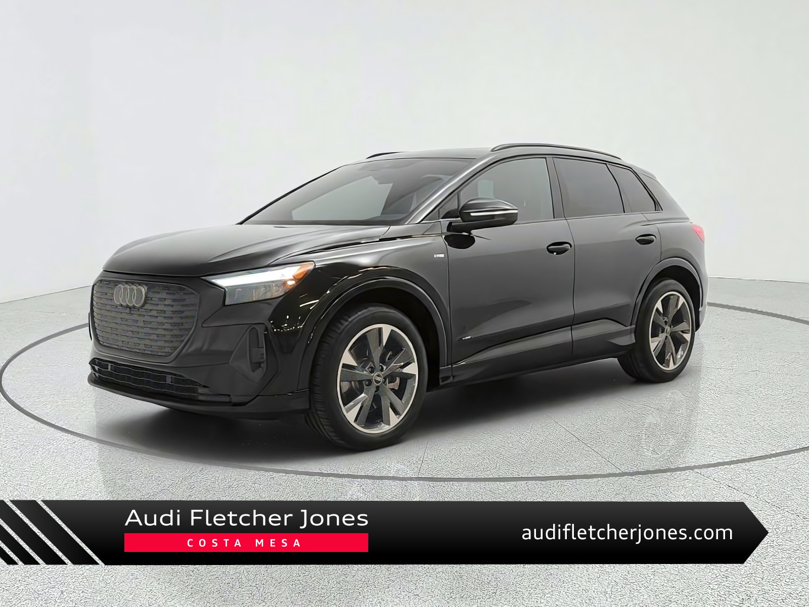 Mythos Black Metallic 2024 Audi Q4 e-tron SUV / Crossover All-Wheel Drive 