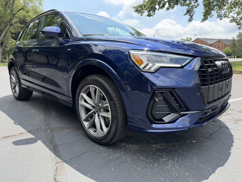 Blue 2025 Audi Q3 quattro Premium S Line 45 TFSI SUV / Crossover All-Wheel Drive Automatic