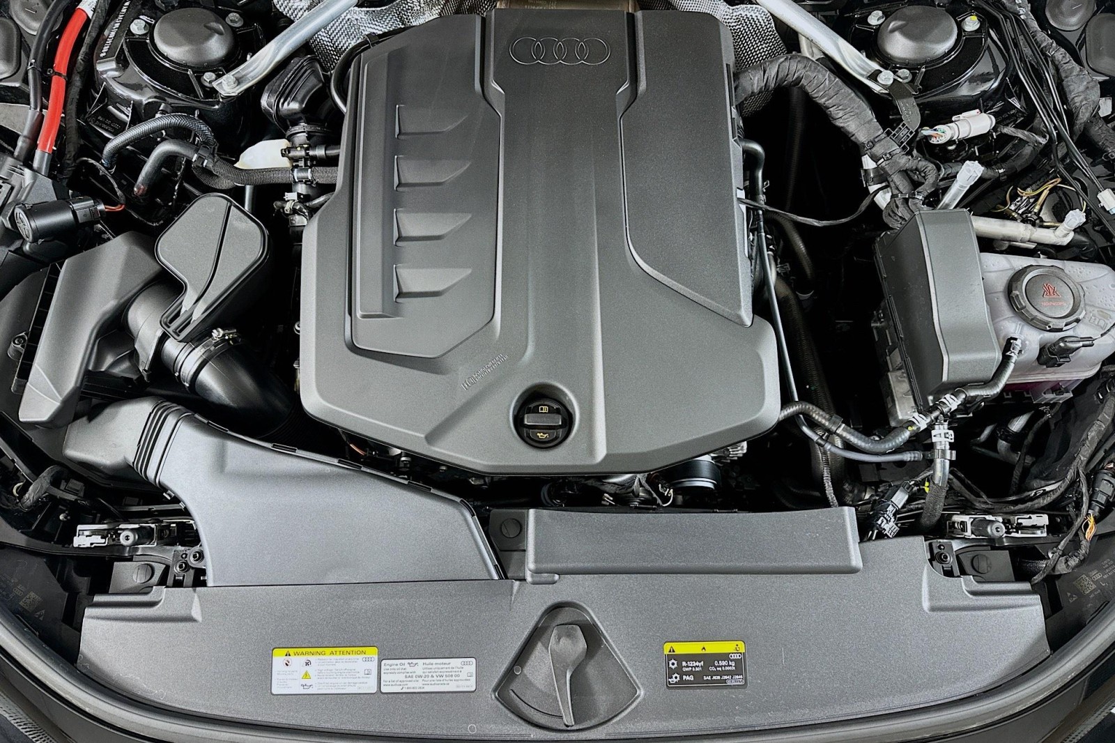 New 2026 Mythos Black Metallic Audi Premium Plus image 12