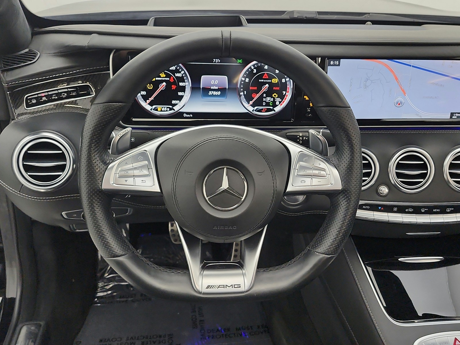 Used 2017 Black Mercedes-Benz AMG® S 63 4MATIC Cabriolet image 17