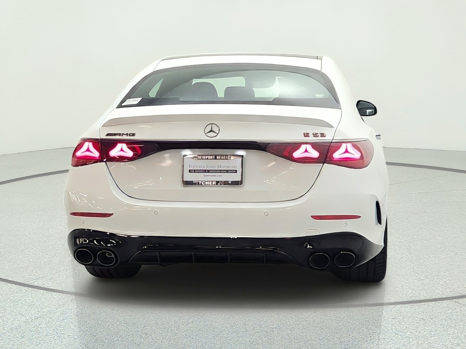 New 2027 MANUFAKTUR Moonlight White Metallic Mercedes-Benz AMG® E 53 Hybrid Sedan image 6