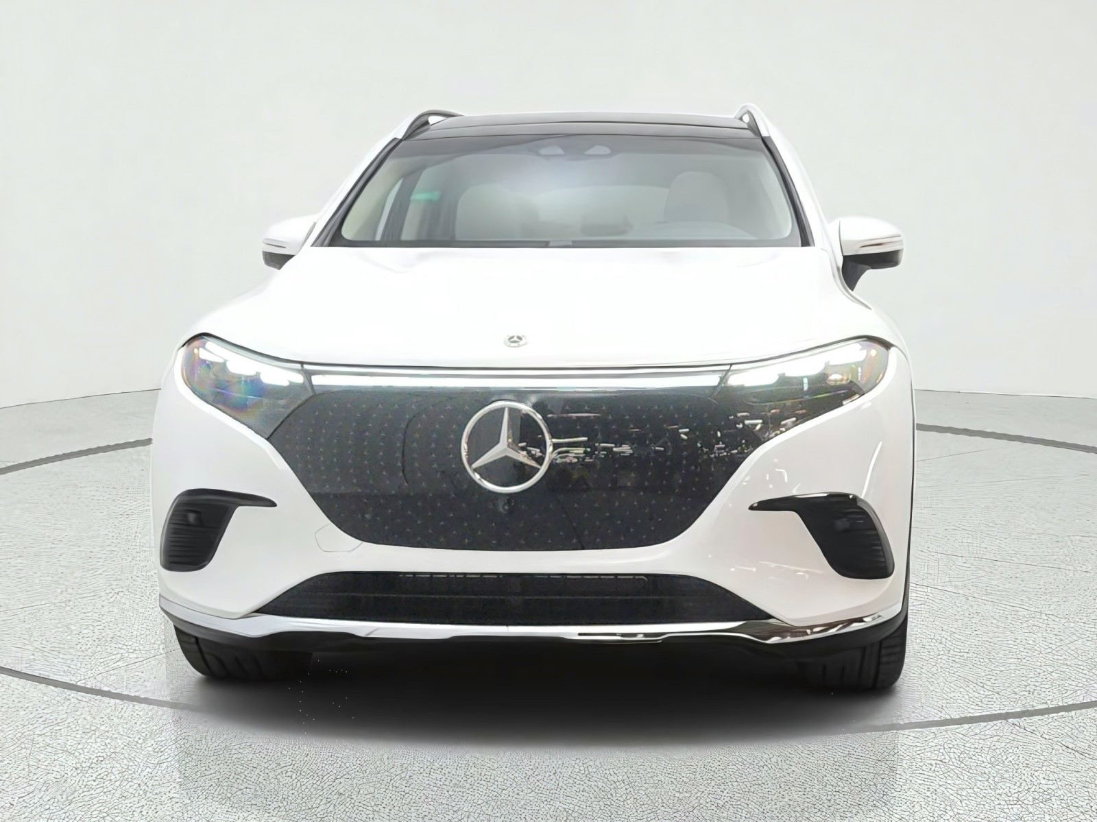 New 2027 Polar White Mercedes-Benz EQS 400 4MATIC® SUV image 2