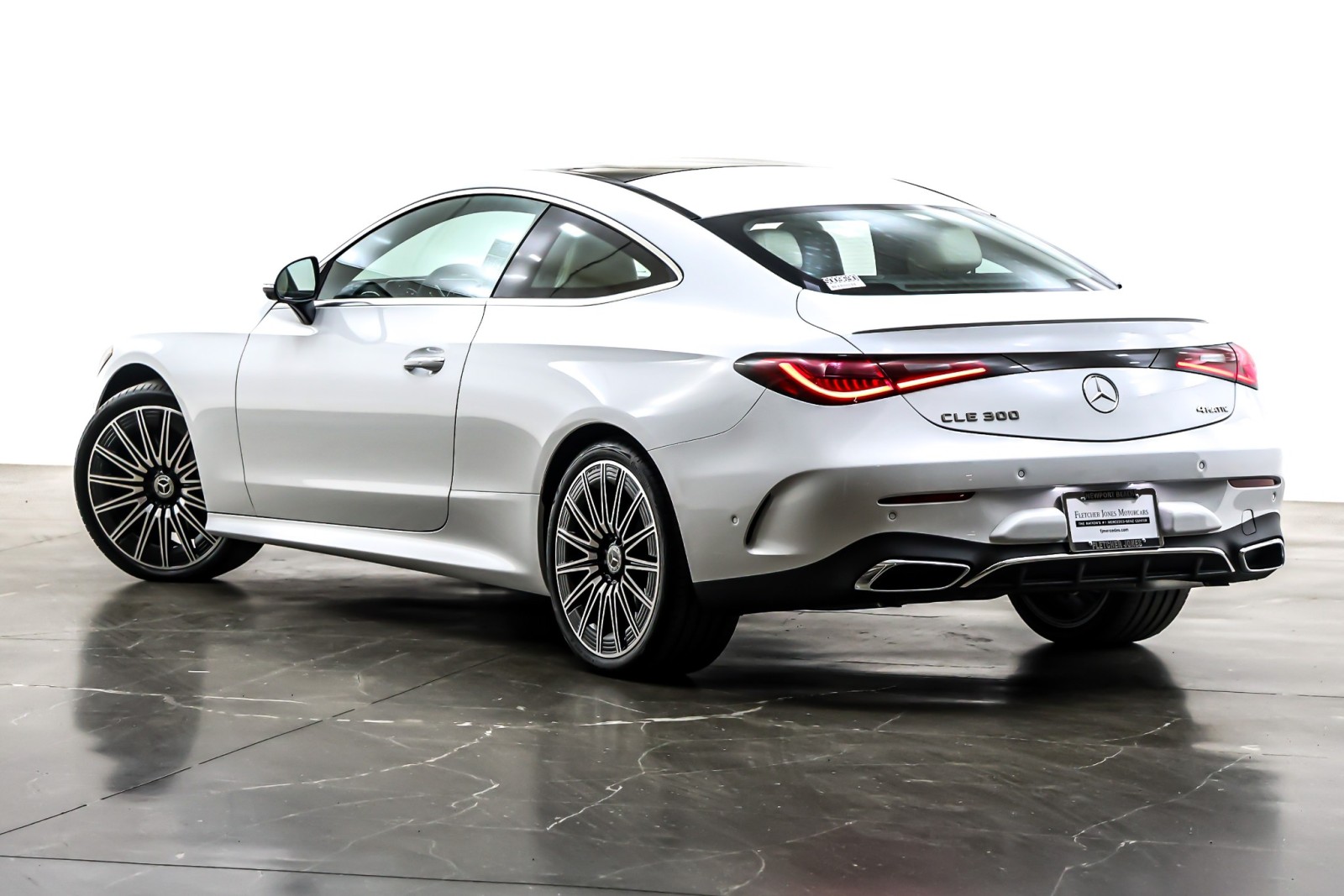 New 2026 MANUFAKTUR Moonlight White Metallic Mercedes-Benz CLE 300 image 12