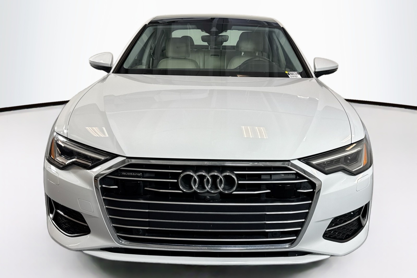 Used 2022 Glacier White Metallic Audi Premium Plus image 2