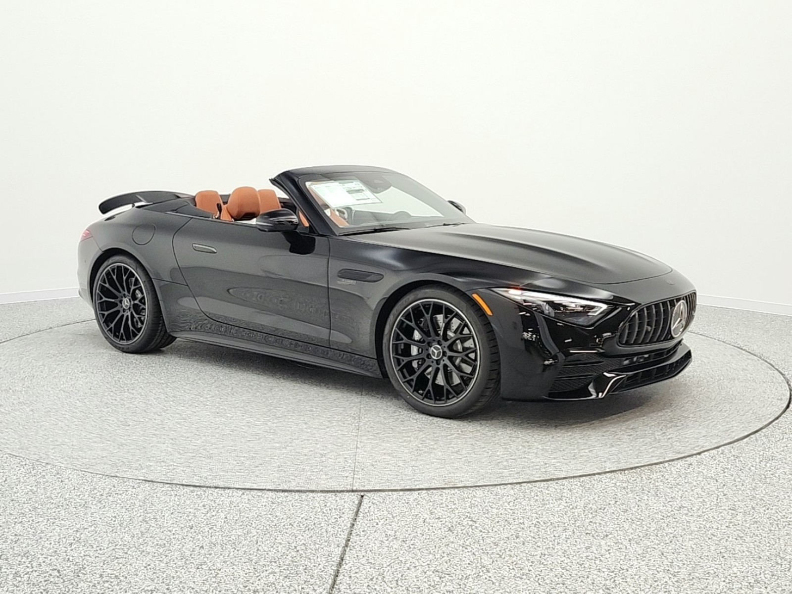 New 2026 Obsidian Black Metallic Mercedes-Benz AMG® SL 43 Roadster image 3
