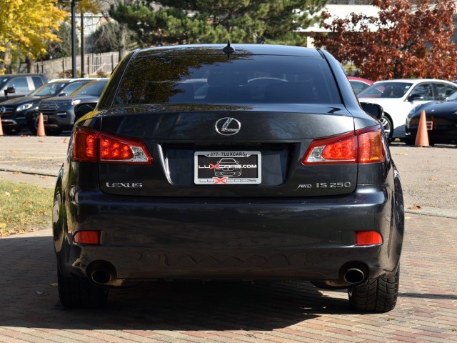 2009 Lexus IS 250 AWD Leather Sunroof Brake Assist MSRP $36,569 11