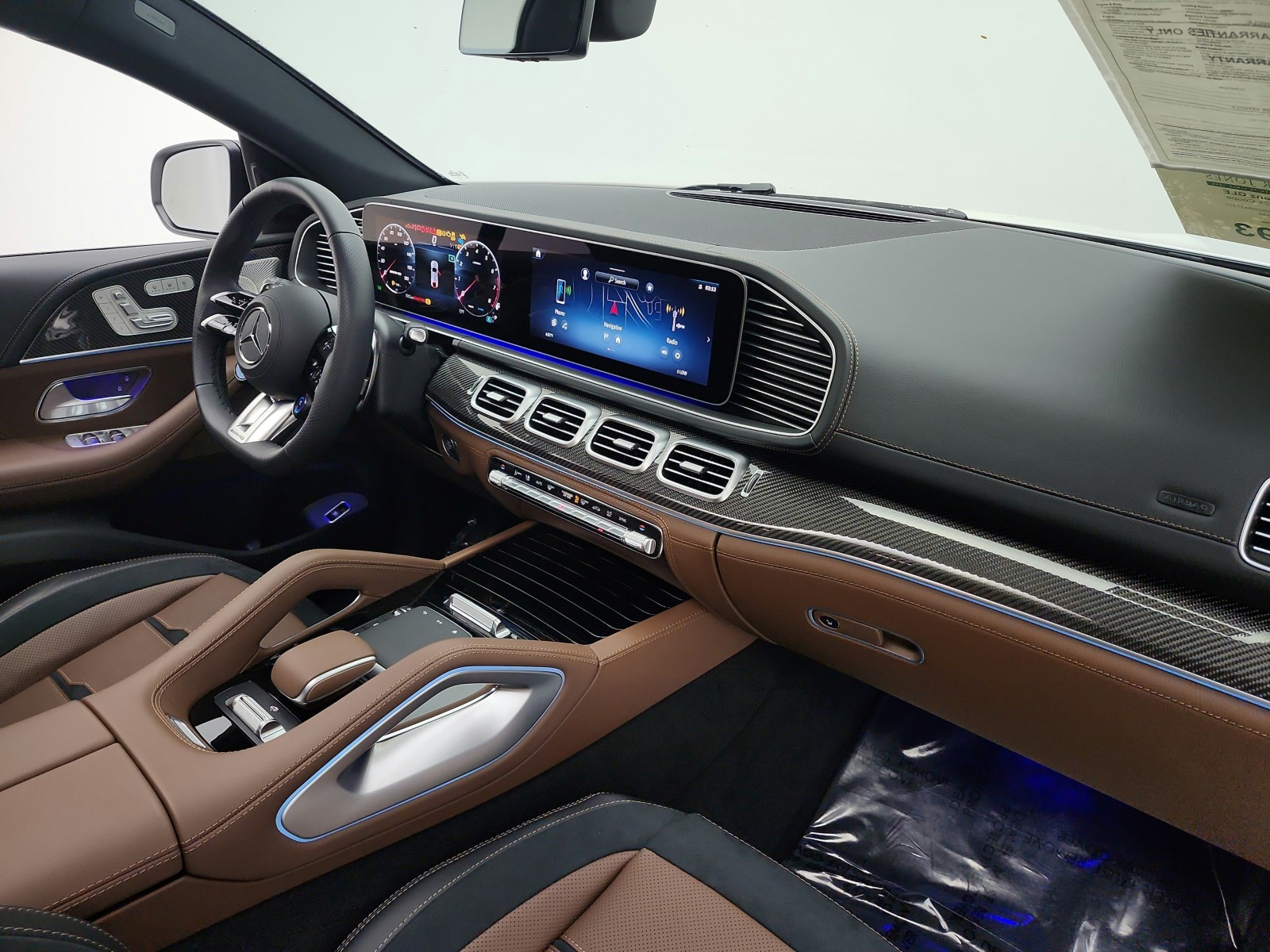 Certified Used 2025 Polar White Mercedes-Benz AMG® GLE 53 4MATIC+ Coupe image 27