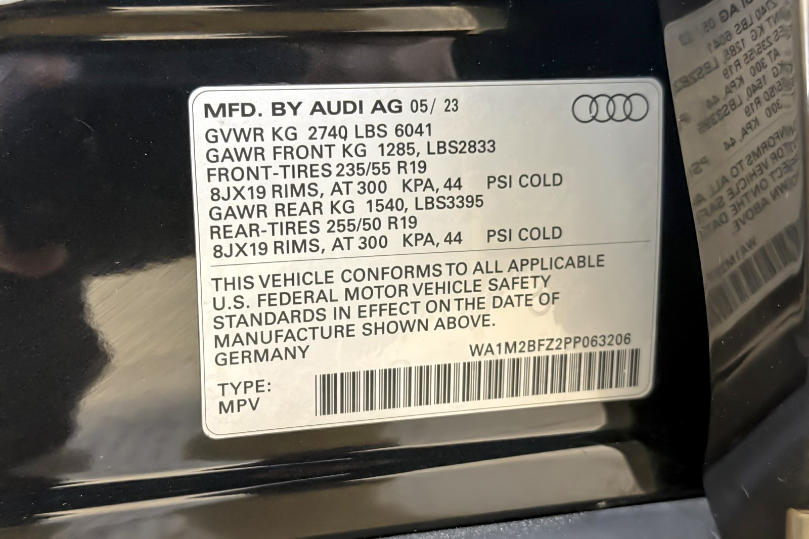 Certified Used 2023 Mythos Black Metallic Audi Prestige 50 quattro image 28