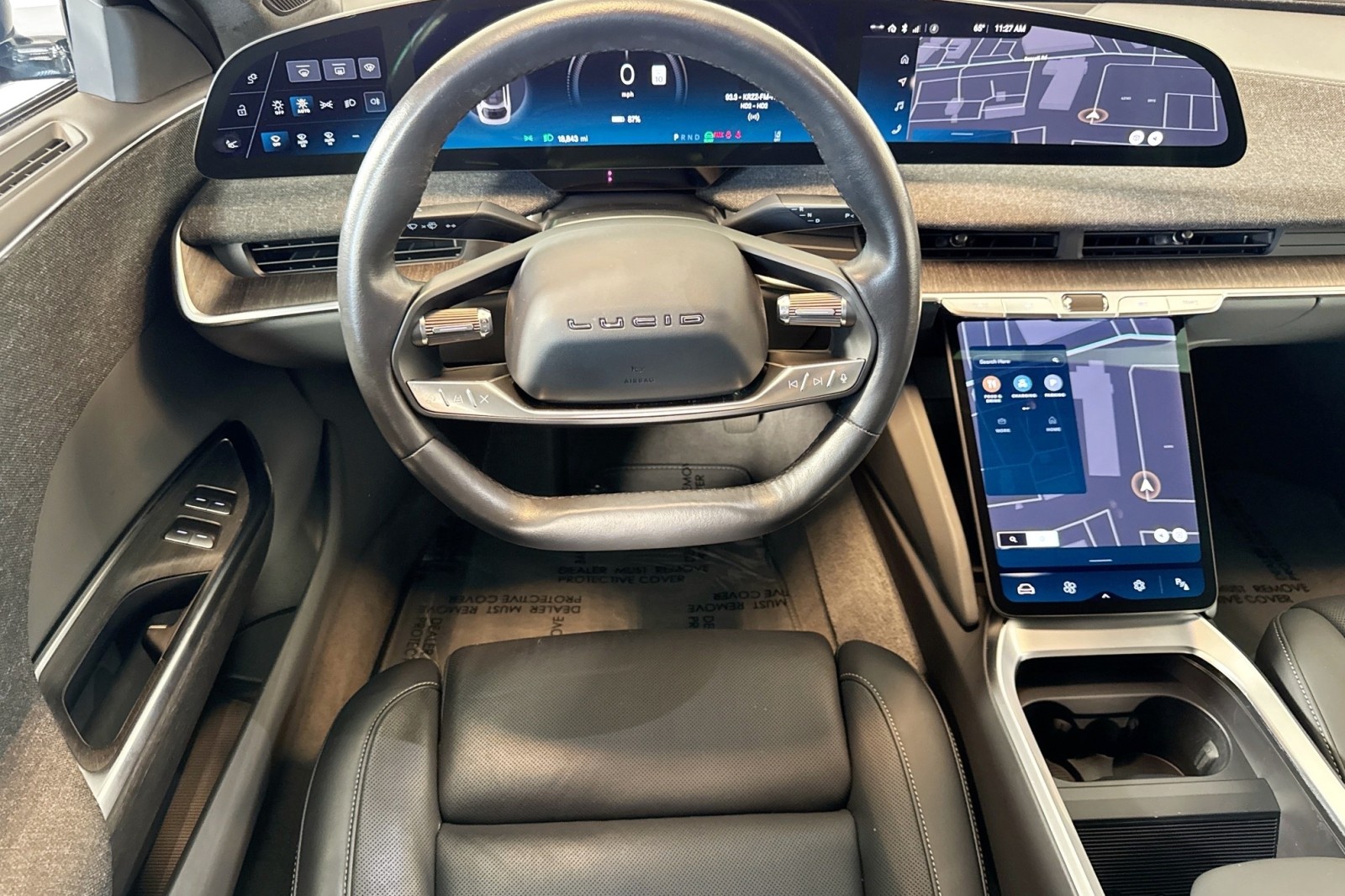 Used 2024 Quantum Grey Metallic Lucid Touring image 21