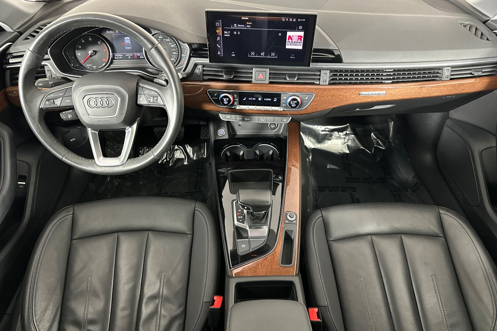 Used 2024 Brilliant Black Audi Premium 40 TFSI quattro image 12