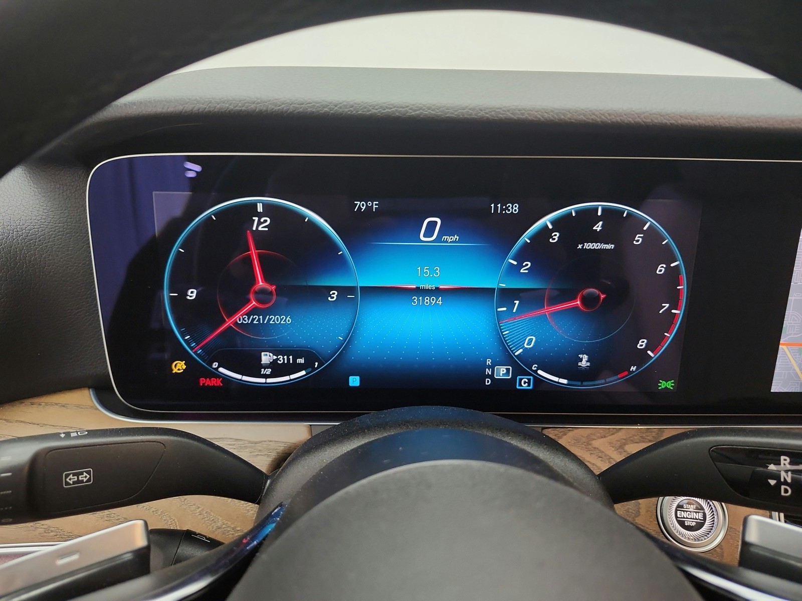 Used 2022 Nautical Blue Metallic Mercedes-Benz E 350 RWD Sedan image 12