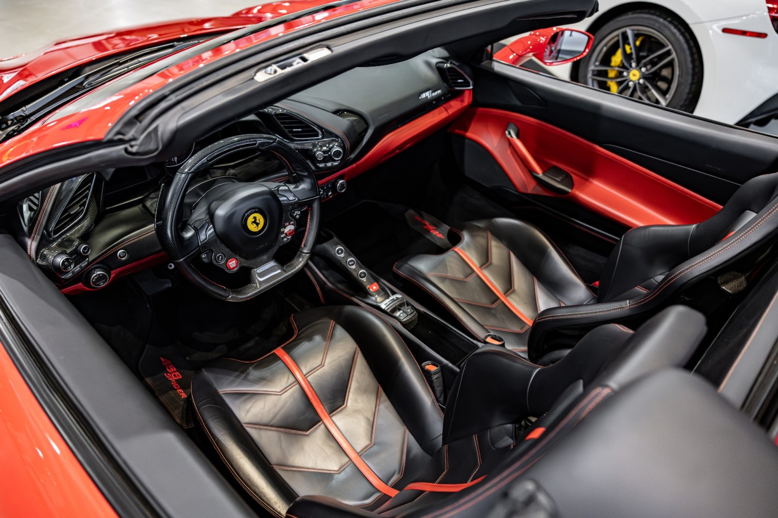 Used Car 2019 Ferrari 488 Spider  - Rare Passenger Display - Racing Seats - Front Lift - Full Ppf For Sale Under $290,000 In Boerne, Texas