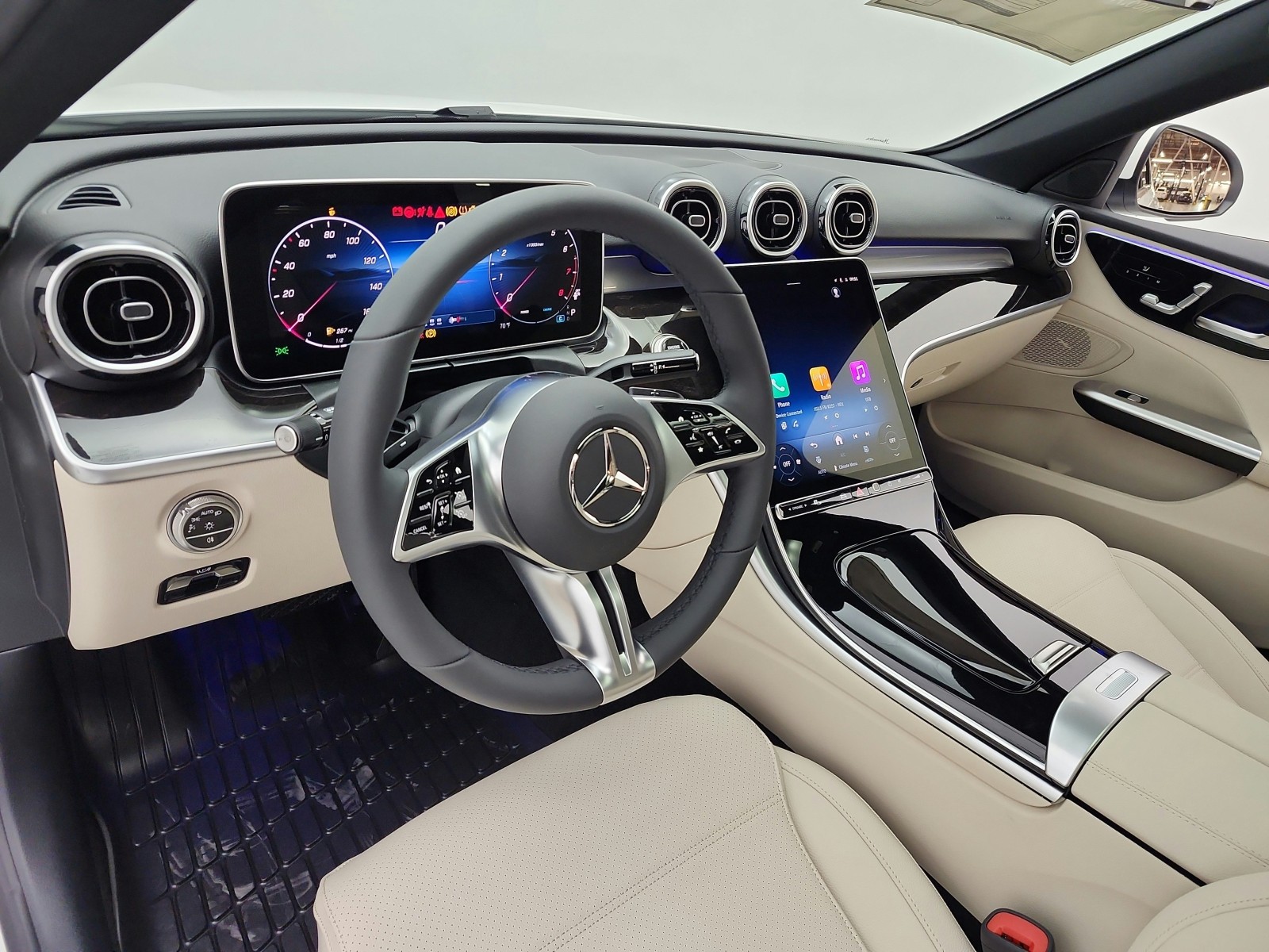 New 2026 Polar White Mercedes-Benz C 300 4MATIC® Sedan image 9