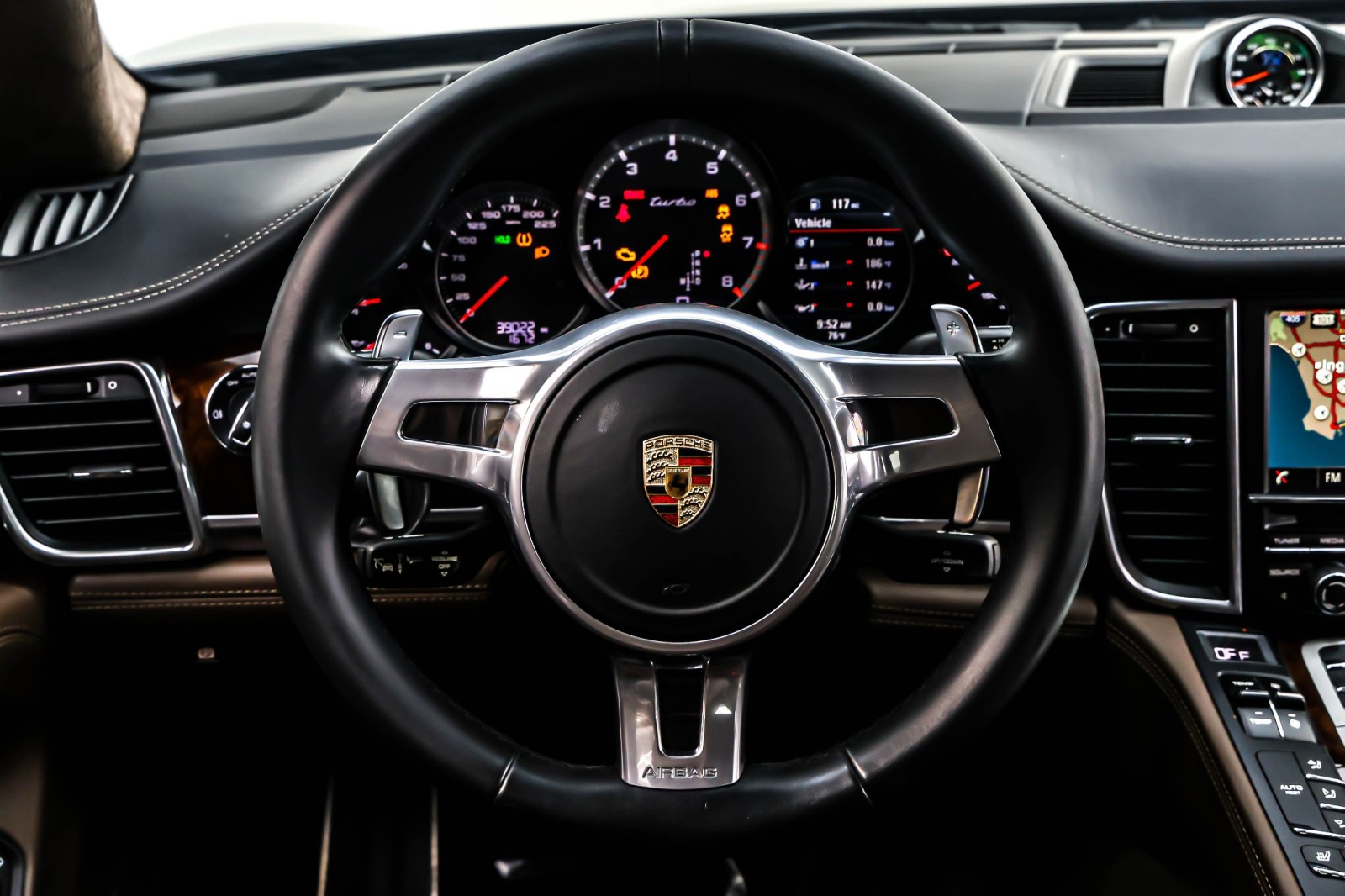 Used 2015 Jet Black Metallic Porsche 4dr HB Turbo image 17